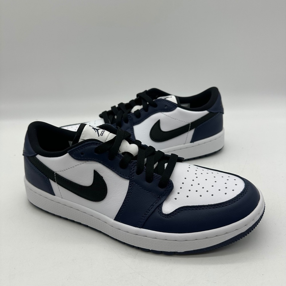 Nike DD9315-104 Mens Size 9 Air Jordan 1 Low Golf Shoes‎ Midnight Navy Sneakers